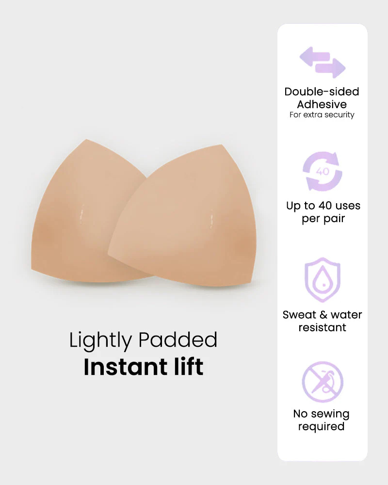 🔥FLASH SALE🔥Invisible Lift Inserts | Double-Sided Adhesive Bra Lifter for Instant Boost