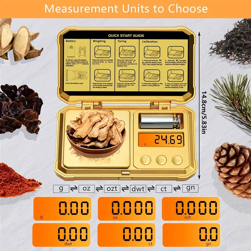 High-precision Digital Pocket Scale