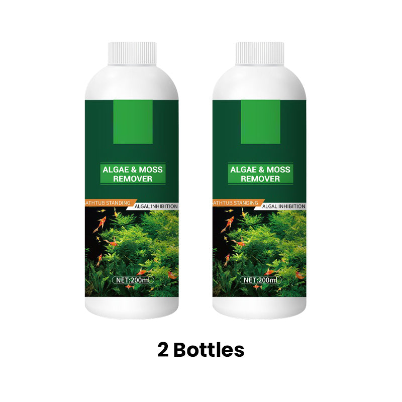 🎉 Algae & Moss Remover for Fish Tank - Safe Water Purification