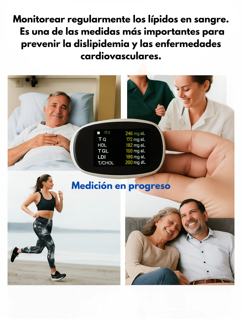 Monitor glucosa sin pinchazos GlucoSmart