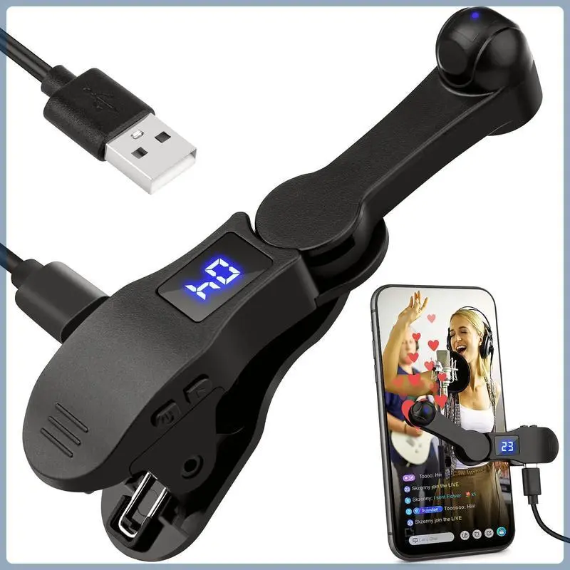 Smart Automatic Screen Clicker Device, USB Powered Simulate Finger Continuous Clicker, Adjustable Speed Physical Clicker for Games, Live Likes, Reward Tasks, Boyfriend Gift, Gifts for Girlfriend, Gaming