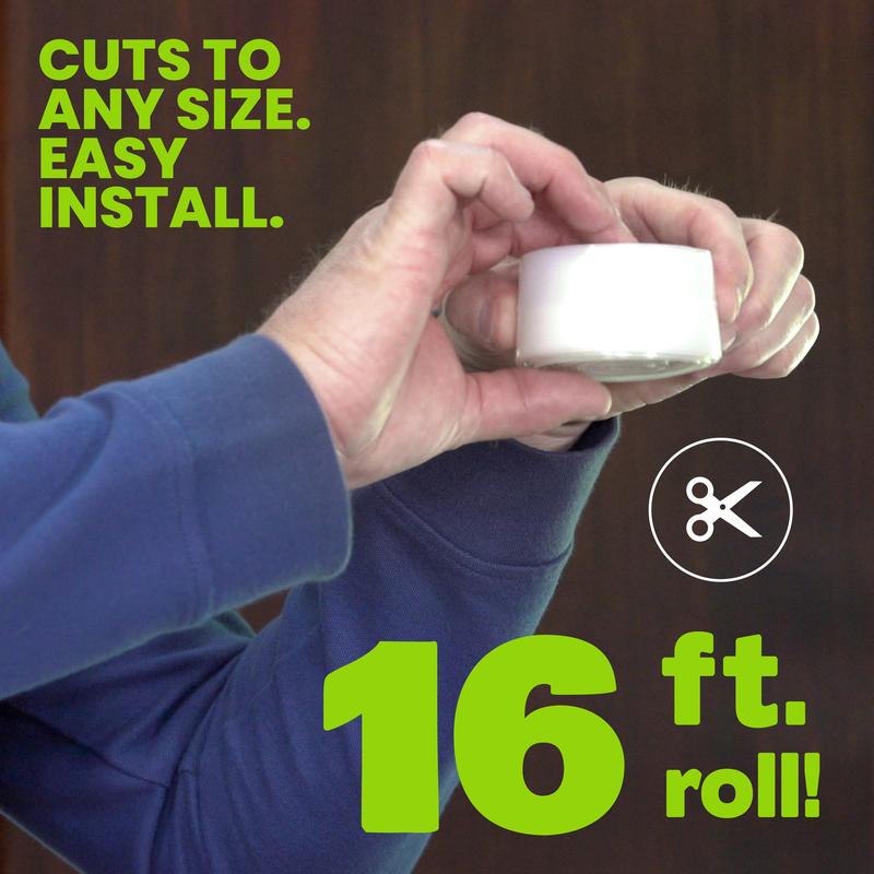 Draft Seal Insulation Tape - Self-Adhesive Silicone Weather Stripping 