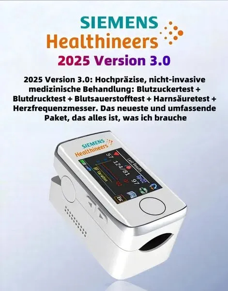 🎉50% discount for a limited time👨‍⚕️2025 Version 3.0 comprehensive multifunctional blood glucose meter