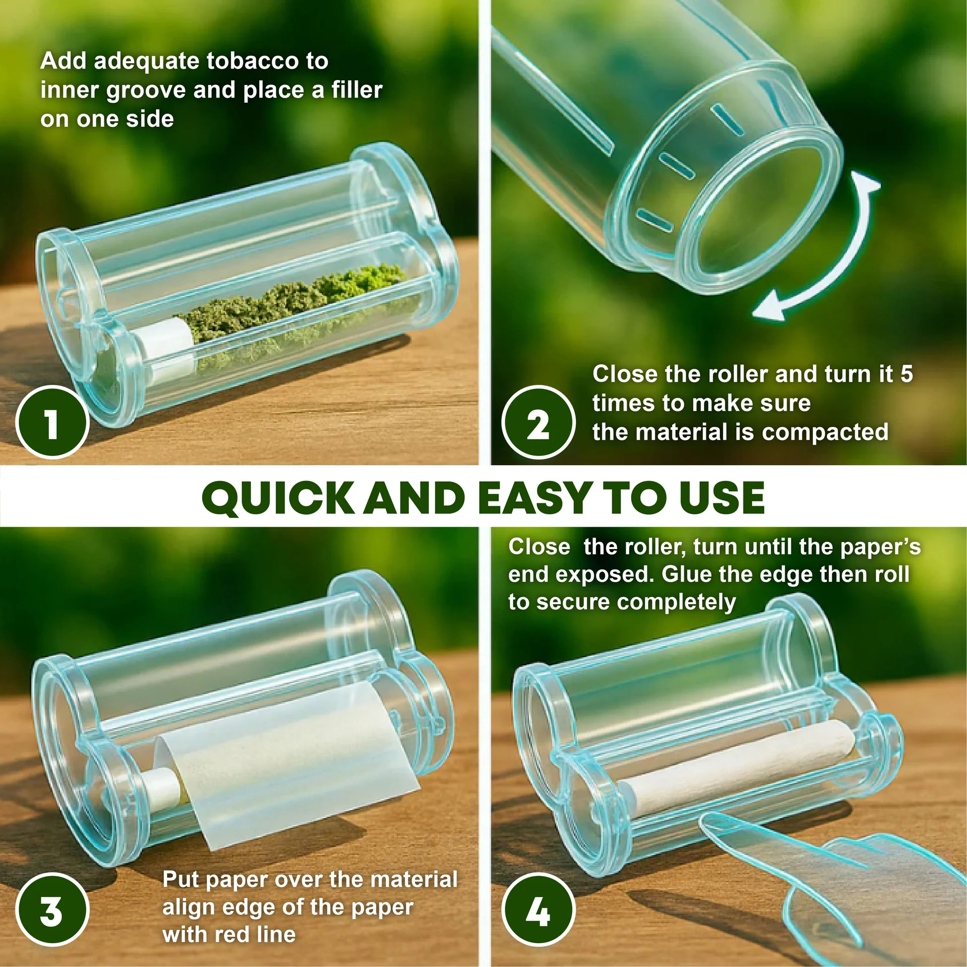 SmartRoll Portable Cigarette Roller