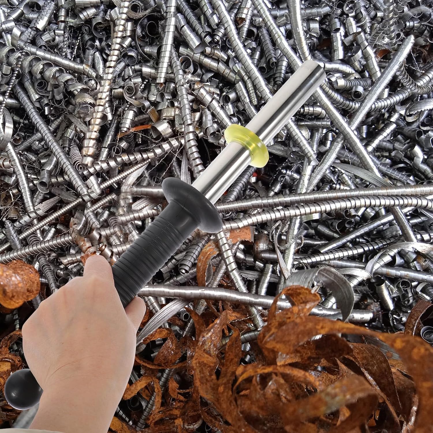 Magnetic Pick Up Tool, Magnetic Pickup Tool with Release Handle for Handy Operation