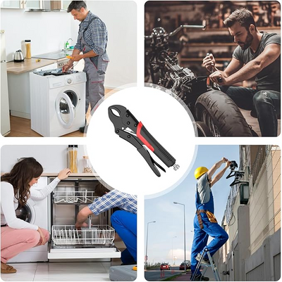  Cleste autoblocant cu prindere ferma