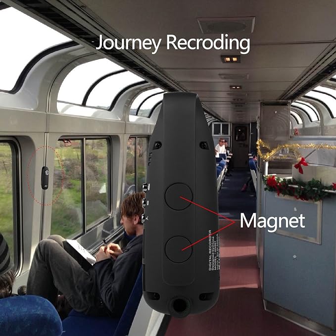 Mini Hidden Spy Camera, Small Security Camera,Voice Recorder, Portable Clip Camera with Full HD 1080P for Home and Office, Motion Detection