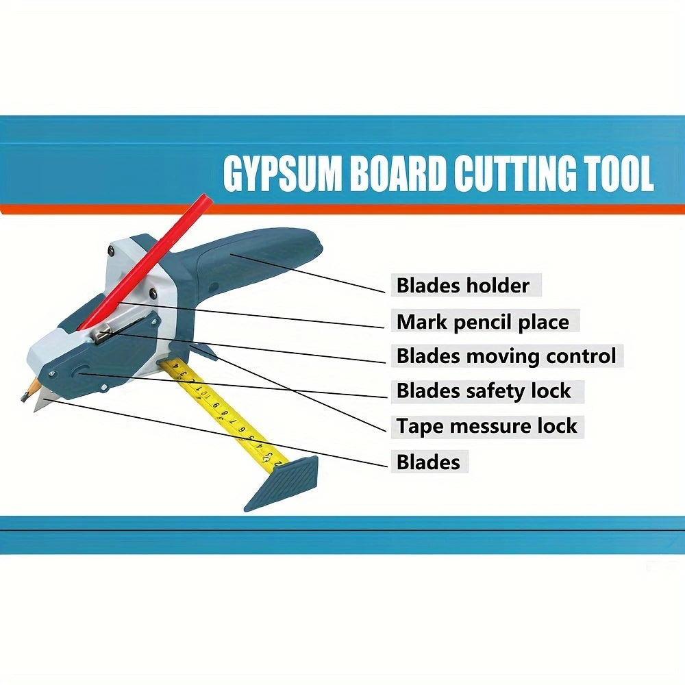 Multi-Material Cutter Professional Drywall Cutting Kit🔥🔥