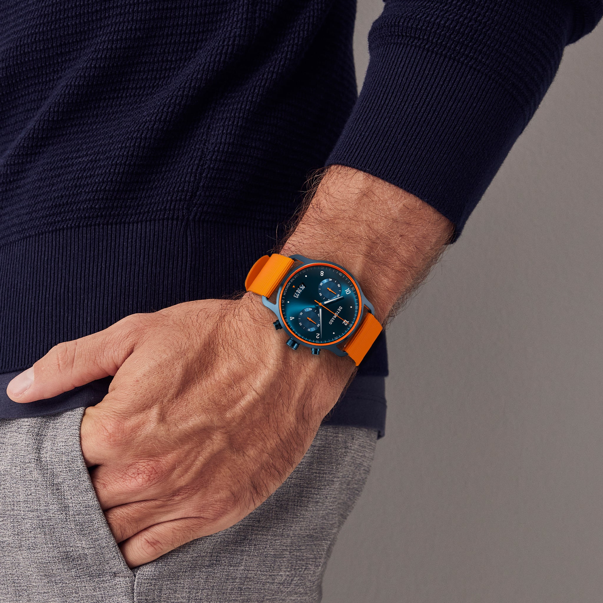 High-precision vintage chronograph