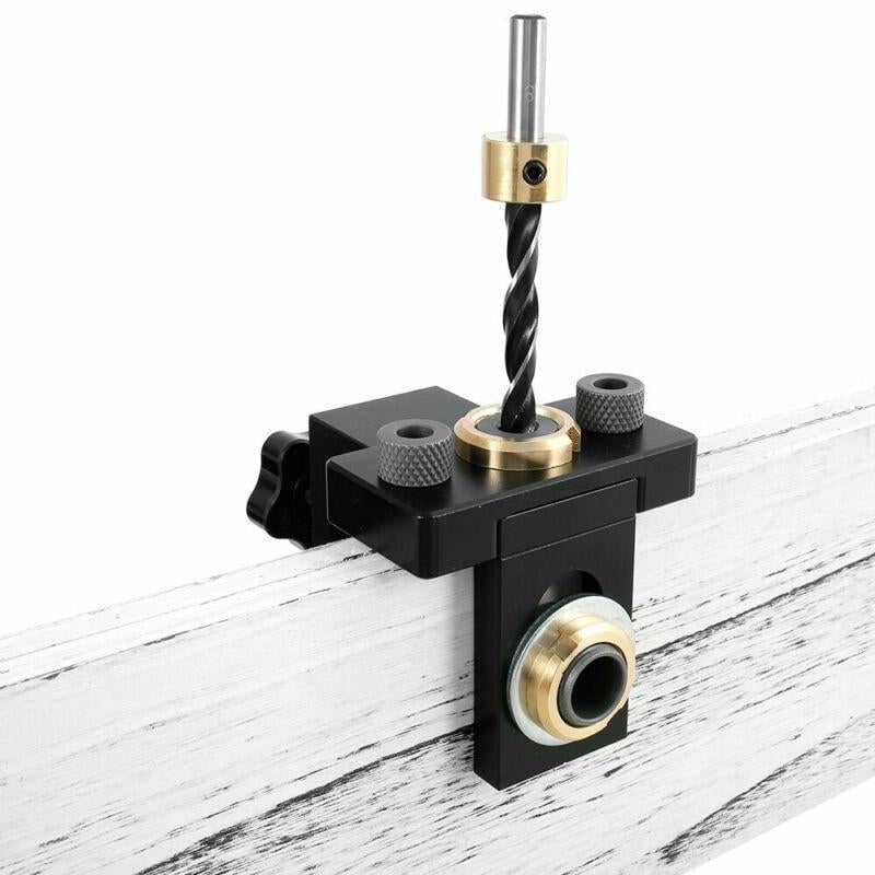 🔥 Unelte utile Hot Sale🔥3 în 1 Unelte de găurire reglabile pentru prelucrarea lemnului de găurire Locator Puncher Tools