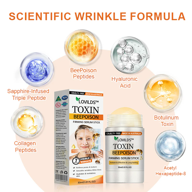 🐝🎁Made and Shipped from Australia✨ Botulinum Toxin Bee Poison Firming Serum Stick🔥