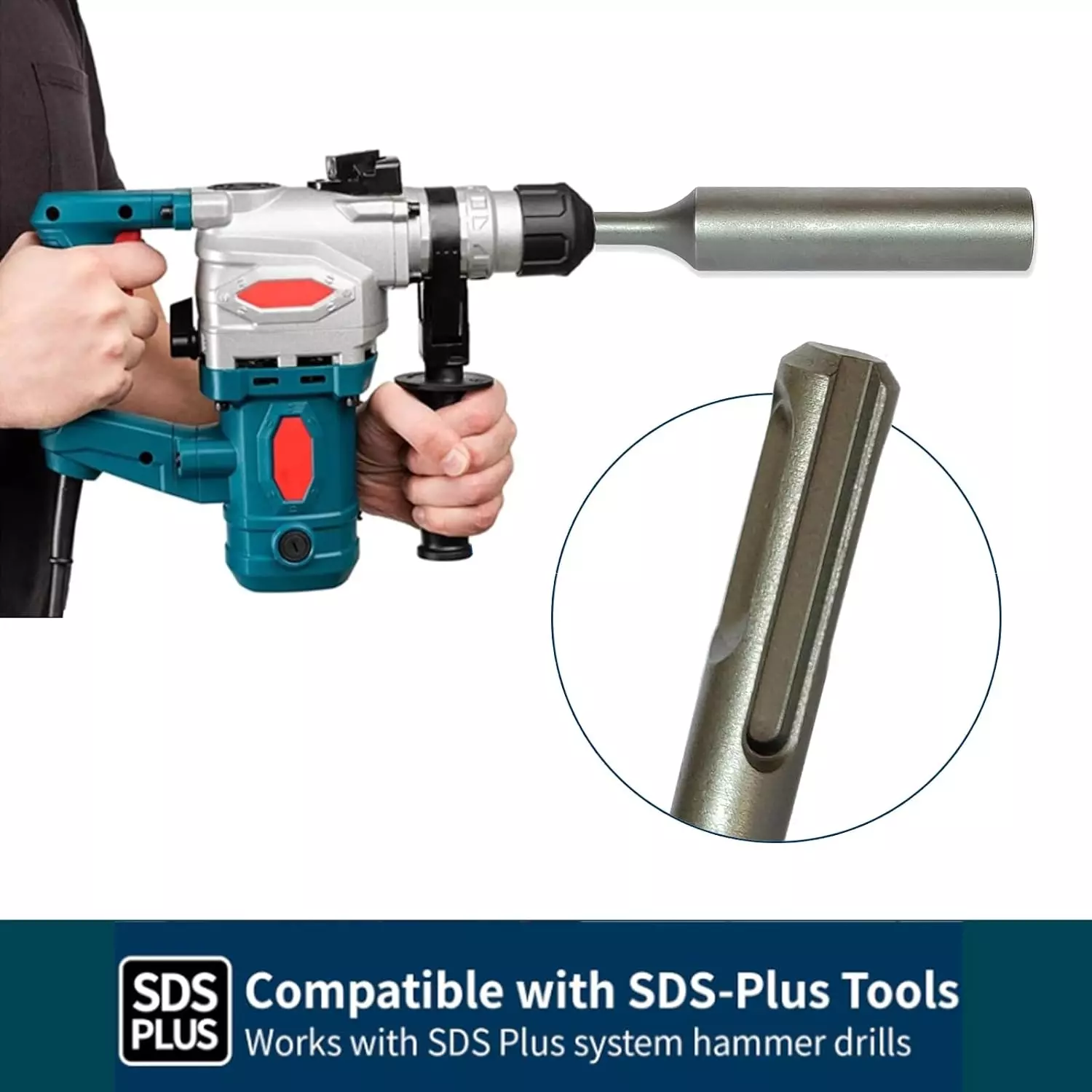 EARTH ROD DRIVER DRILL SOCKET