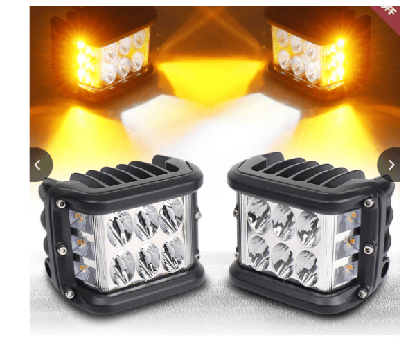 🔥Car Dual Sides LED Dual Color Light