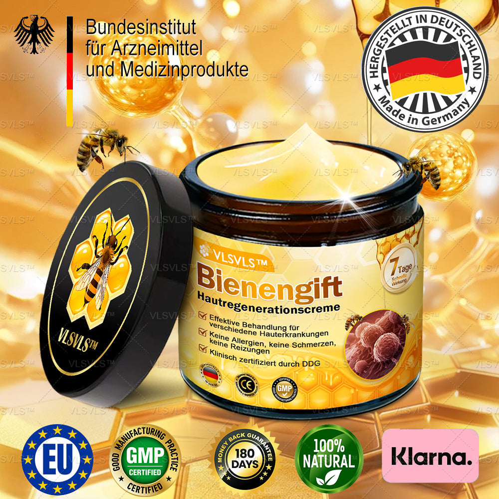 Hergestellt und Versand aus Deutschland ✅ Bienengift Hautregenerationscreme - Letzter Tag der🔥