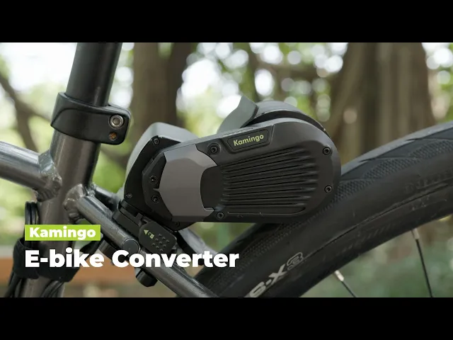 Transform your bicycle into an electric bike in 10 seconds