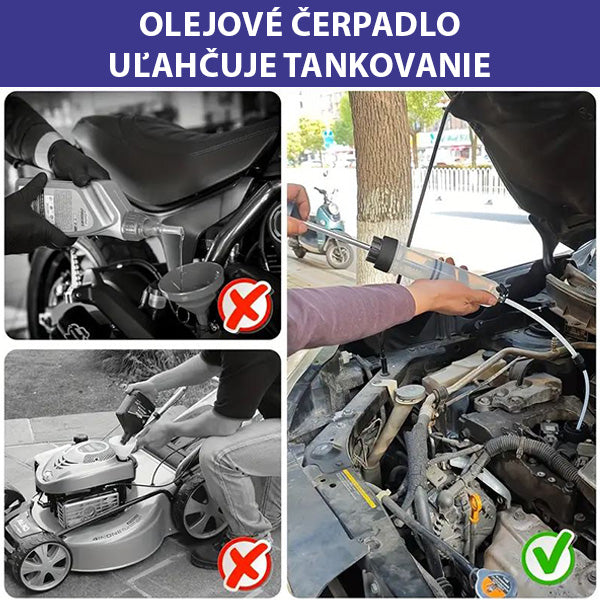 HAND PUMP FOR OIL DOSING