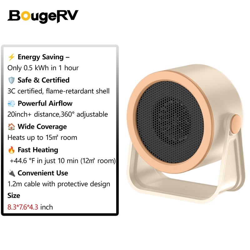 2025 New Model Mini Heater with Hot Air Blower: Energy-efficient and high-performance, a must-have for winter heating.