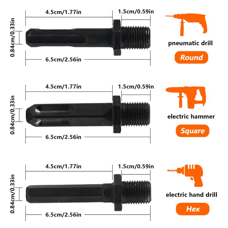 Firewood Splitter,32mm Firewood Splitting Bits,Simple Firewood Splitter,Heavy-Duty Electric Drill Bits,Detachable Screwdrivers,Suitable for Impact Drills,Electric Hammers,Hand Drills (Round + Square + Hexagonal).