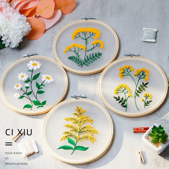 DIY hand embroidery material package