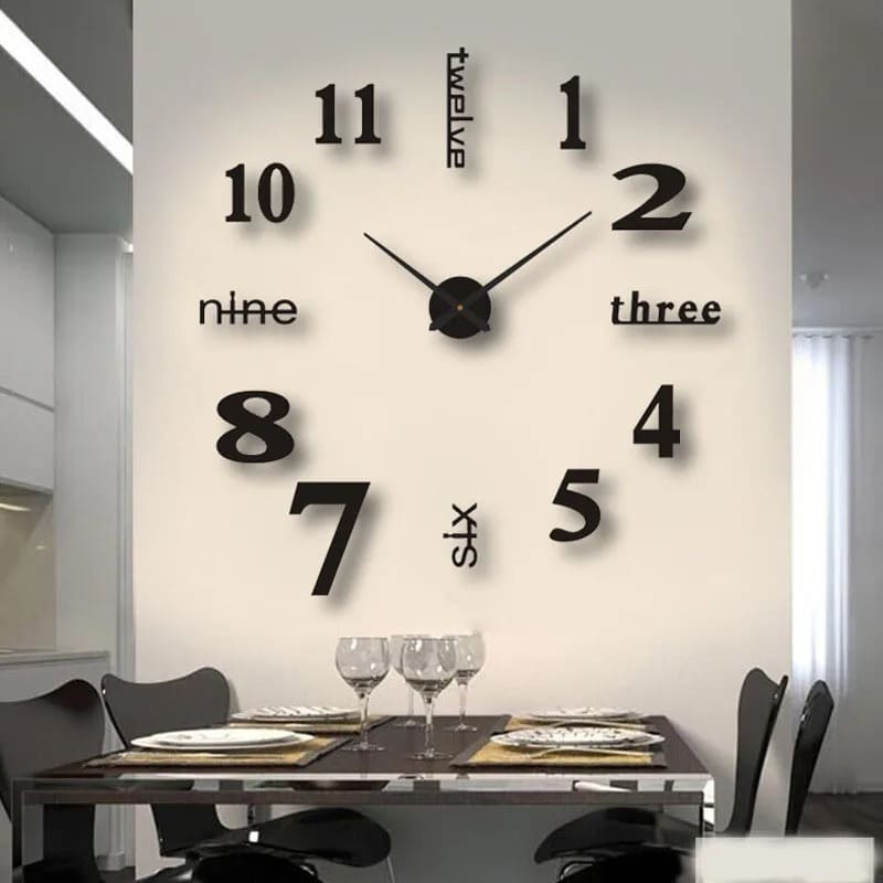 🔥Last Day Promotion 49% OFF🔥3D Wall Decal Decorative Clock