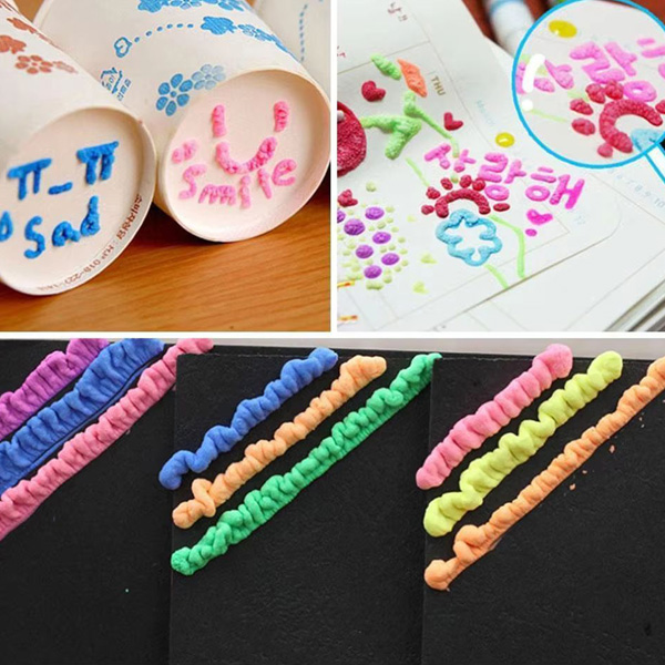 Magic Heat-Puffing Felt Pens (6 pcs) | PUFFPENS