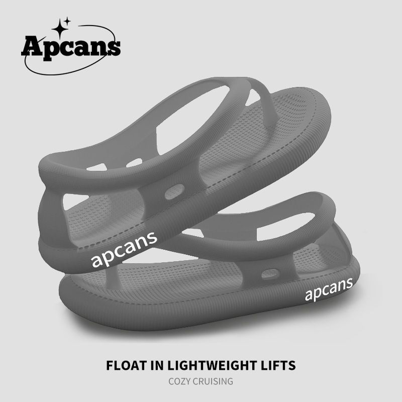 Apcans sandals 2025 summer new outdoor soft-soled beach shoes for men and women