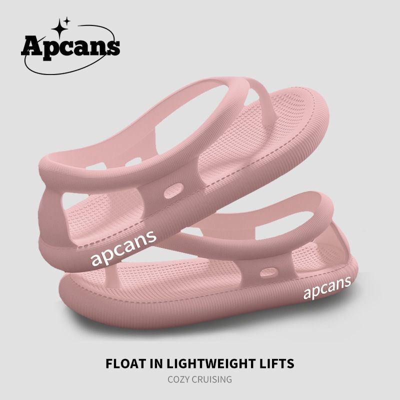 Apcans sandals 2025 summer new outdoor soft-soled beach shoes for men and women