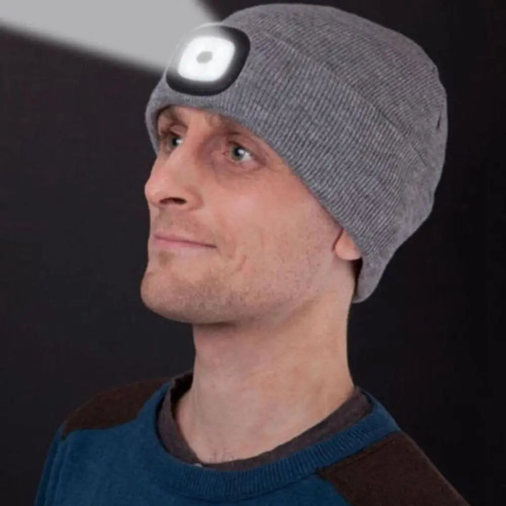 LED Unisex Knitted Beanie Cap