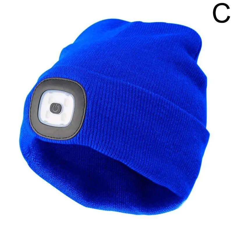 LED Unisex Knitted Beanie Cap