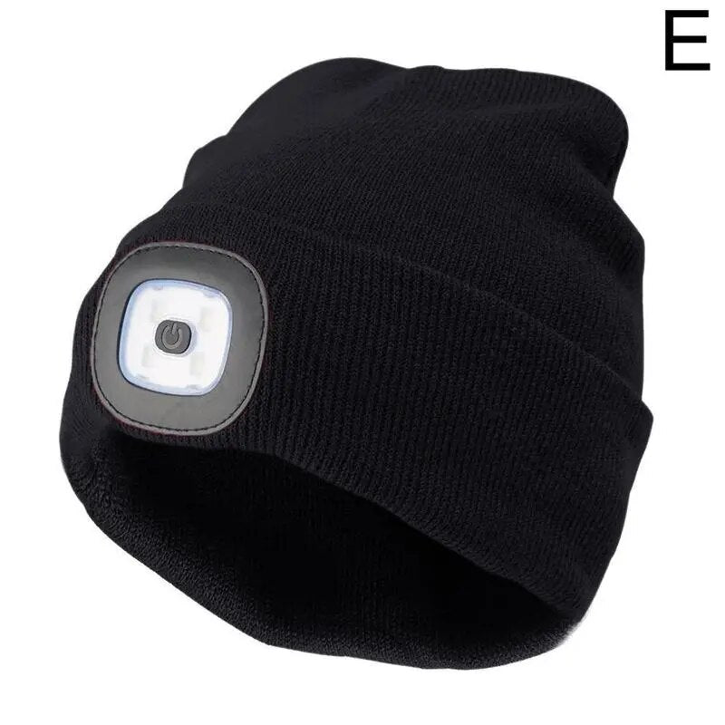 LED Unisex Knitted Beanie Cap