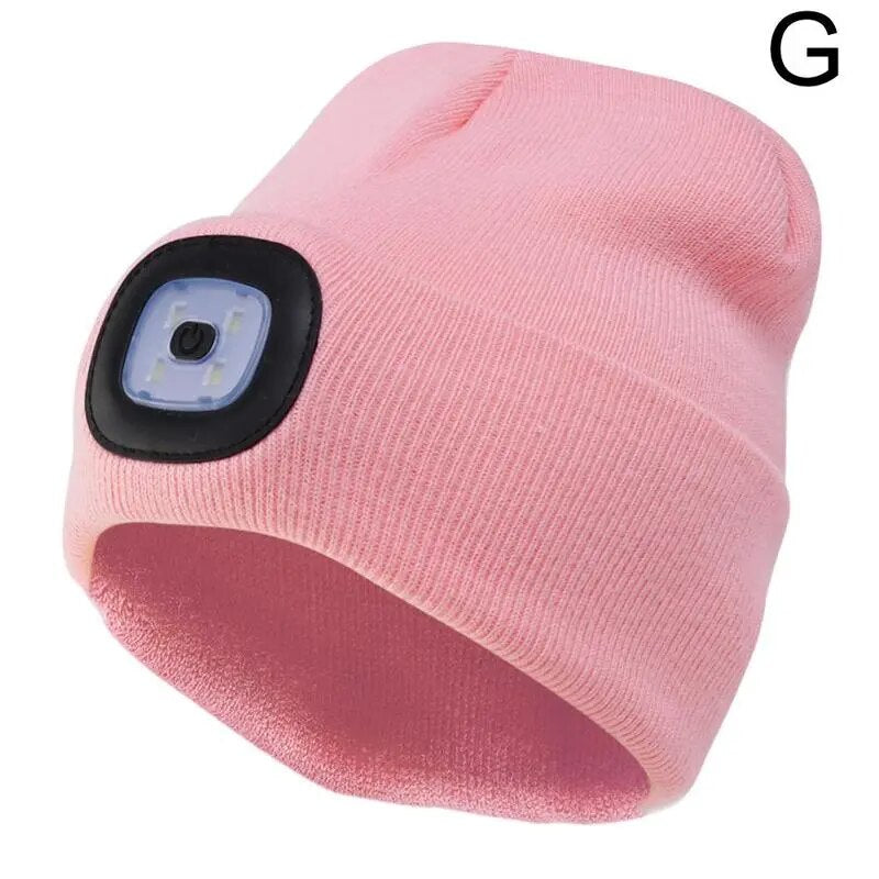 LED Unisex Knitted Beanie Cap