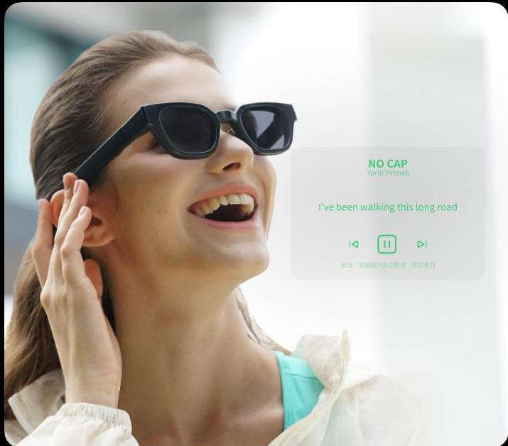 INMO Go Shadow Translation Glasses AR Glasses True Wireless Ultra-Lightweight Translation/Teleprompter/Spoken Language Training/Navigation