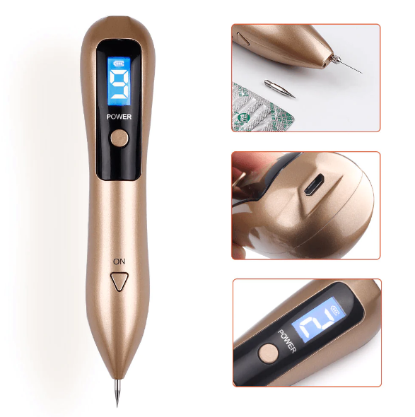 9 Level Plasma Pen Mole Removal Machine Face Care Skin Tag Removal Freckle Wart Dark Spot Remover