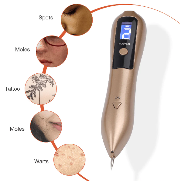 9 Level Plasma Pen Mole Removal Machine Face Care Skin Tag Removal Freckle Wart Dark Spot Remover