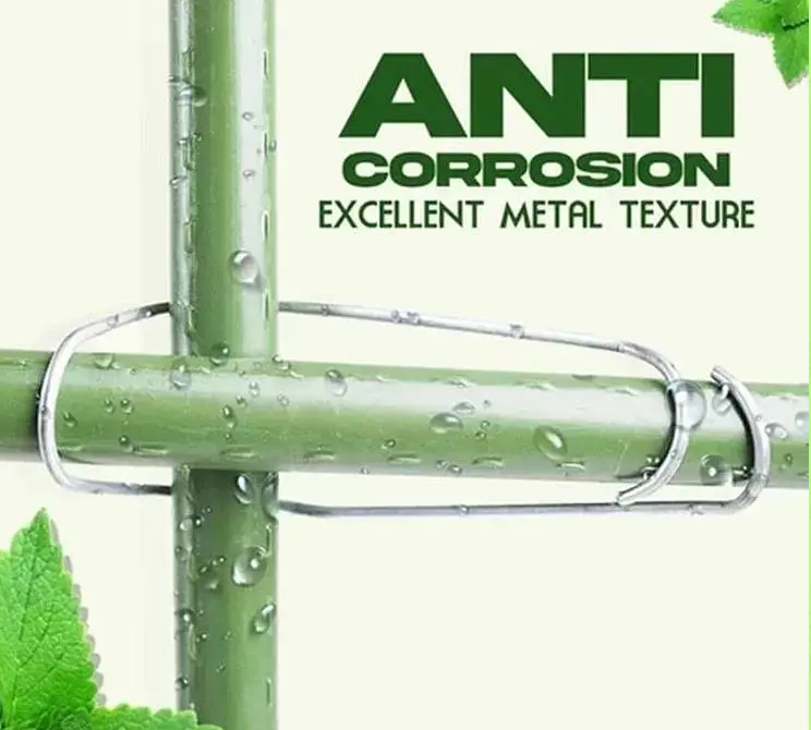 💥 Fixed rattan climbing clamp, support pole connecting clamp, planting wire planting clamp