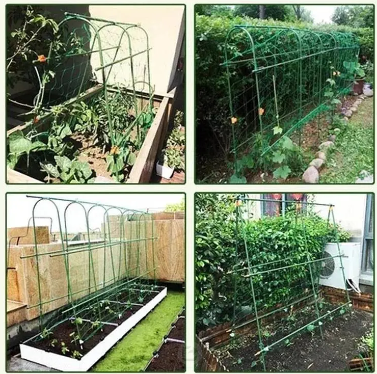 💥 Fixed rattan climbing clamp, support pole connecting clamp, planting wire planting clamp