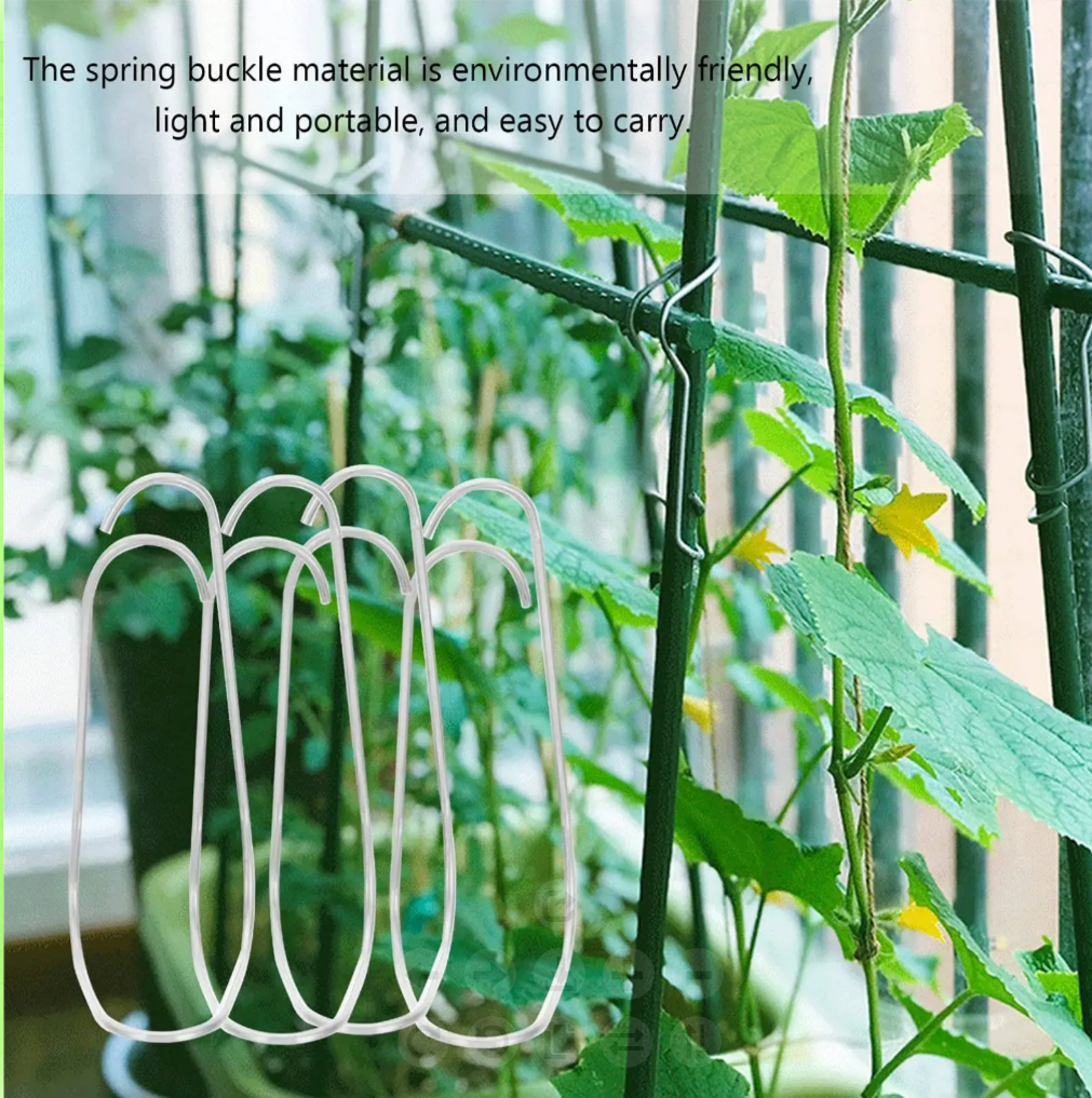 💥 Fixed rattan climbing clamp, support pole connecting clamp, planting wire planting clamp