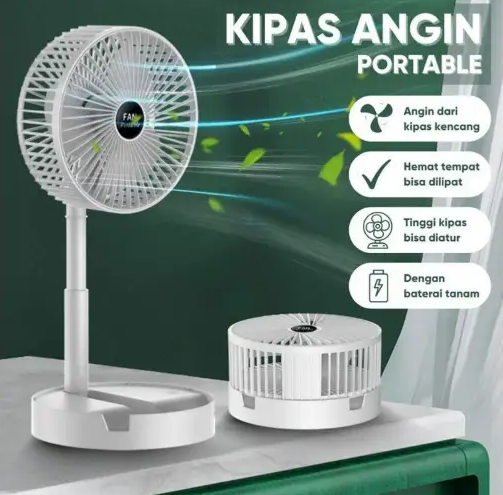 Portable fan-gift box