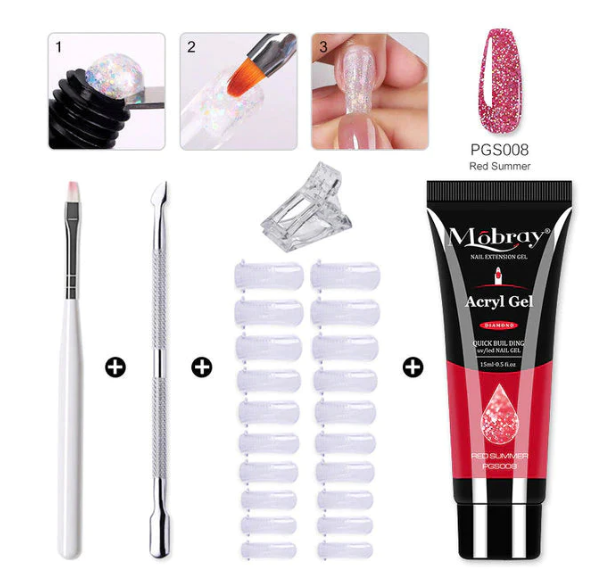👍Buy 2 Save 15%🎨Polygel Nail Kit