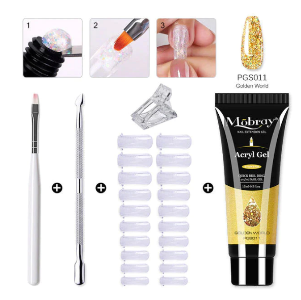 👍Buy 2 Save 15%🎨Polygel Nail Kit