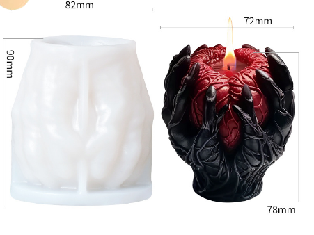 Aromatherapy Candle Silicone Mold DIY Handmade Gift-Halloween
