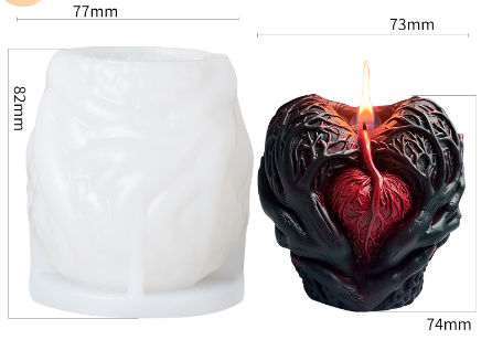 Aromatherapy Candle Silicone Mold DIY Handmade Gift-Halloween