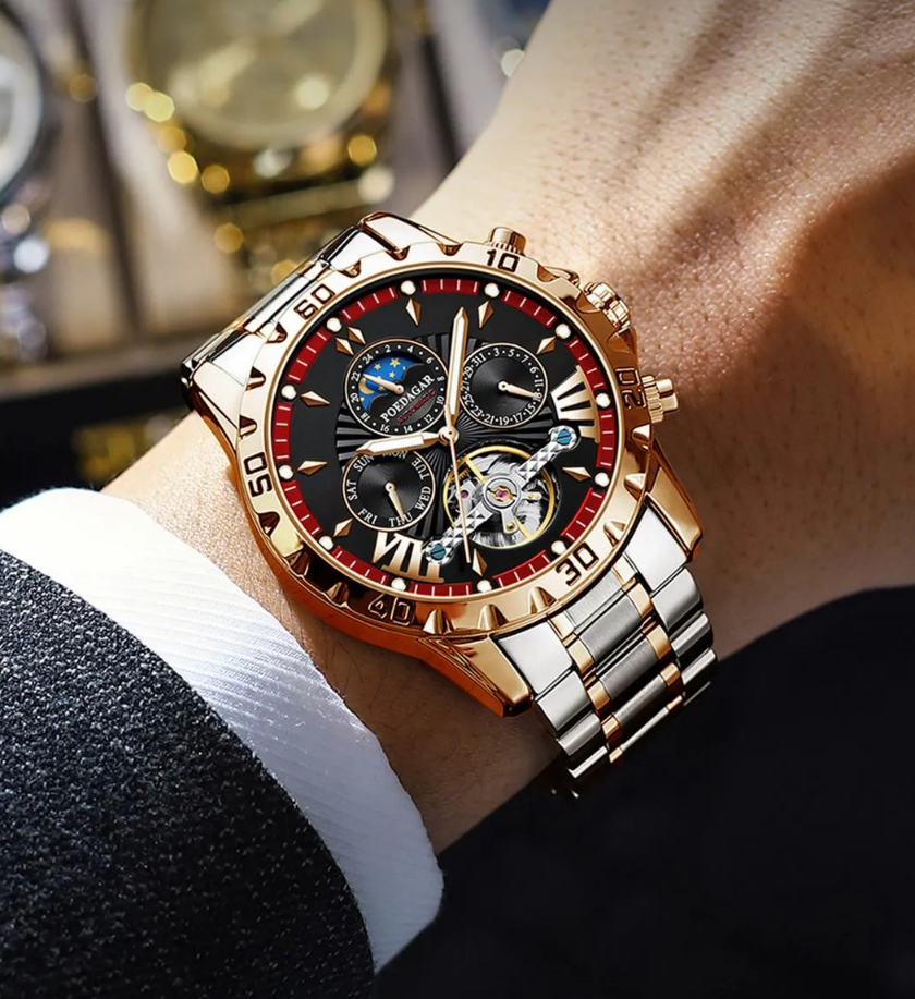 ⌚💧Swiss Brand New Wasserdicht Automatische Mechanische Uhren