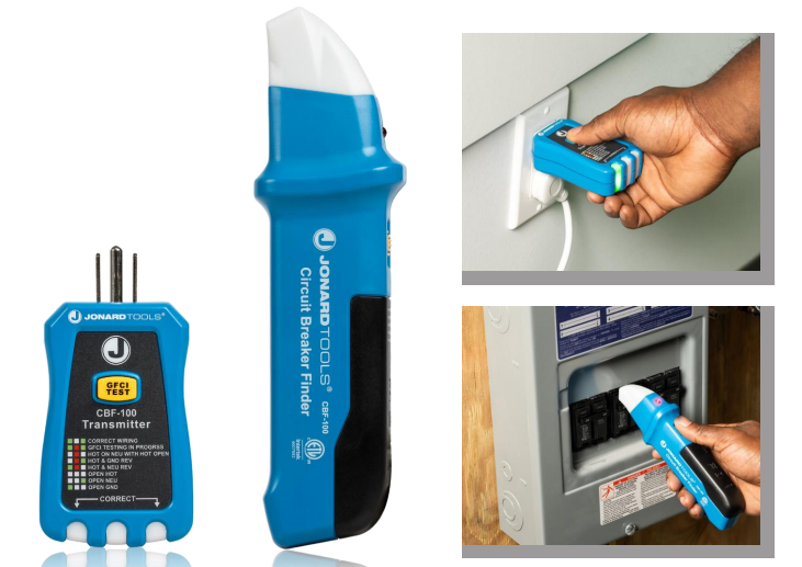 Jonard CBF-100 Circuit Breaker Finder with GFCI Tester