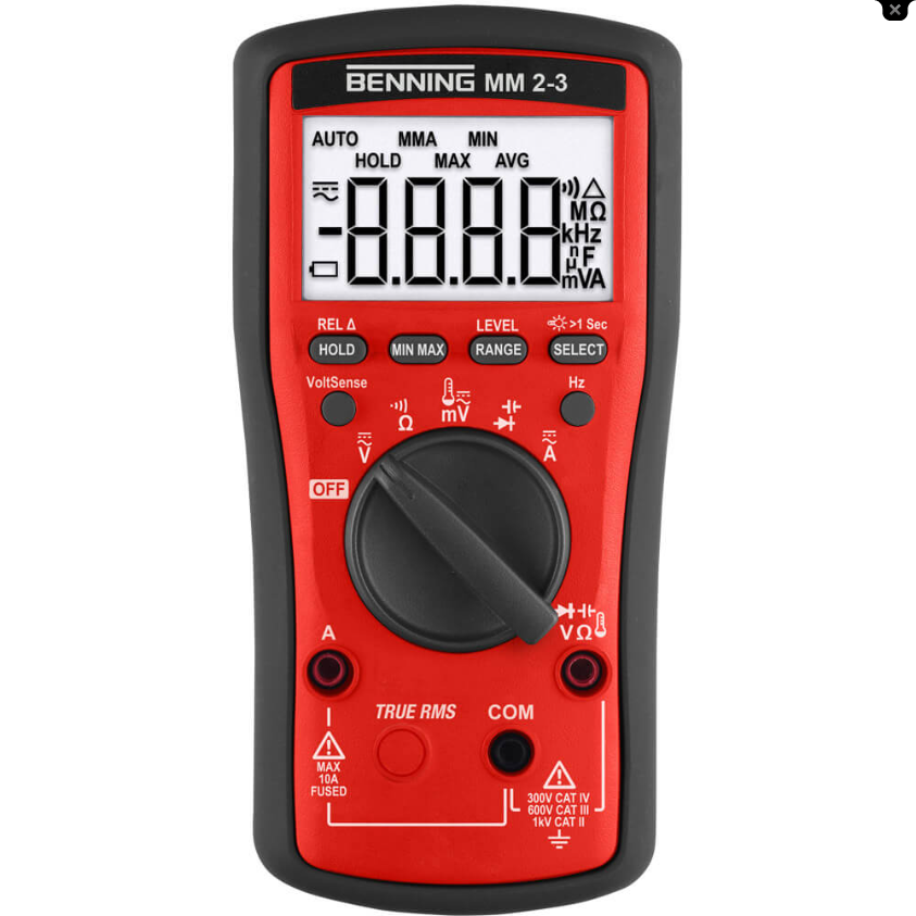 🥰Digital Multimeter BENNING MM 2-3, 💡💡MM 2-2 and MM 2-1🥰