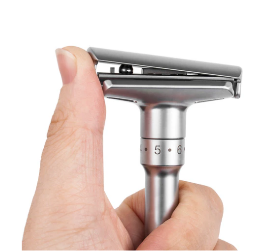 FYD Stainless Steel Metal Adjustable Double Edge Razor