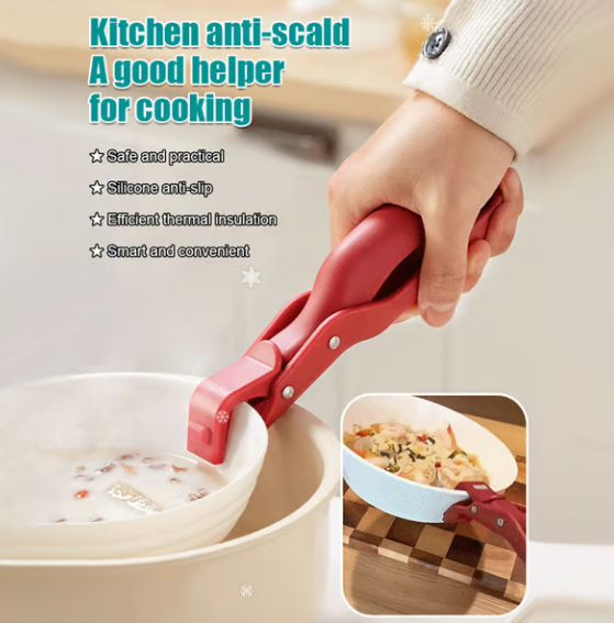 🔥Buy 1 Get 1 Free🔥Multi-Purpose Anti-Scald Bowl Holder Clip for Kitchen