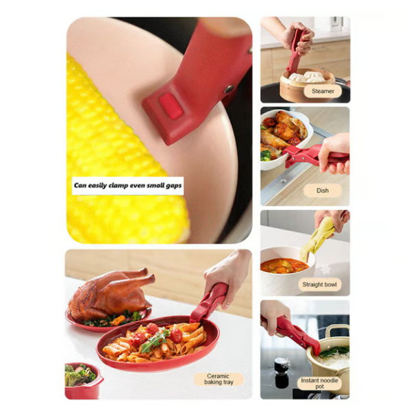 🔥Buy 1 Get 1 Free🔥Multi-Purpose Anti-Scald Bowl Holder Clip for Kitchen