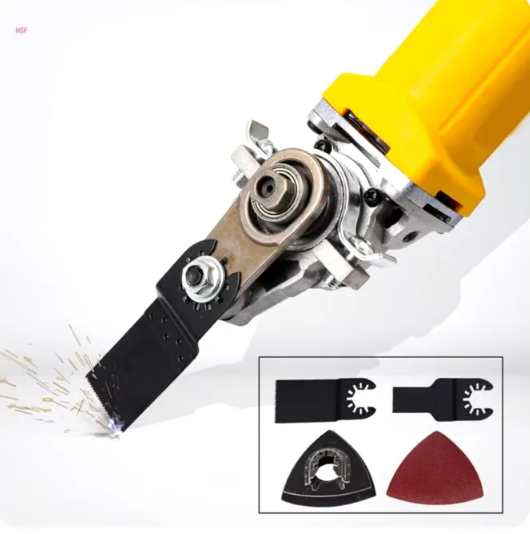 🔧😏Angle Grinder Conversion Head Adapter, ⚙️Universal Type Polisher, Oscillating Tool⚒️⚙️