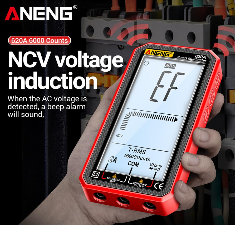 🔥Large Screen Digital Multimeter Electrical Tester
